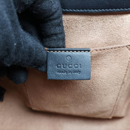 Guccissima Padlock Beige And Black PVC Coated Canvas And Leather 453189