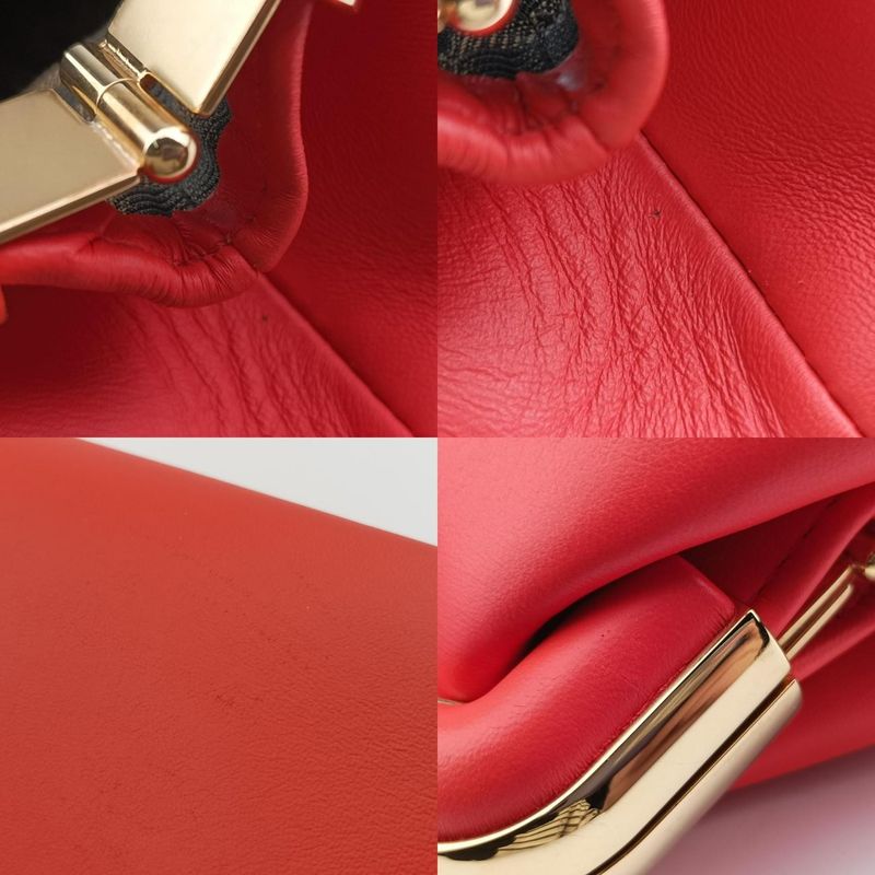 Fendi First Small Red Lambskin 8bp129 ABVE 219-8241