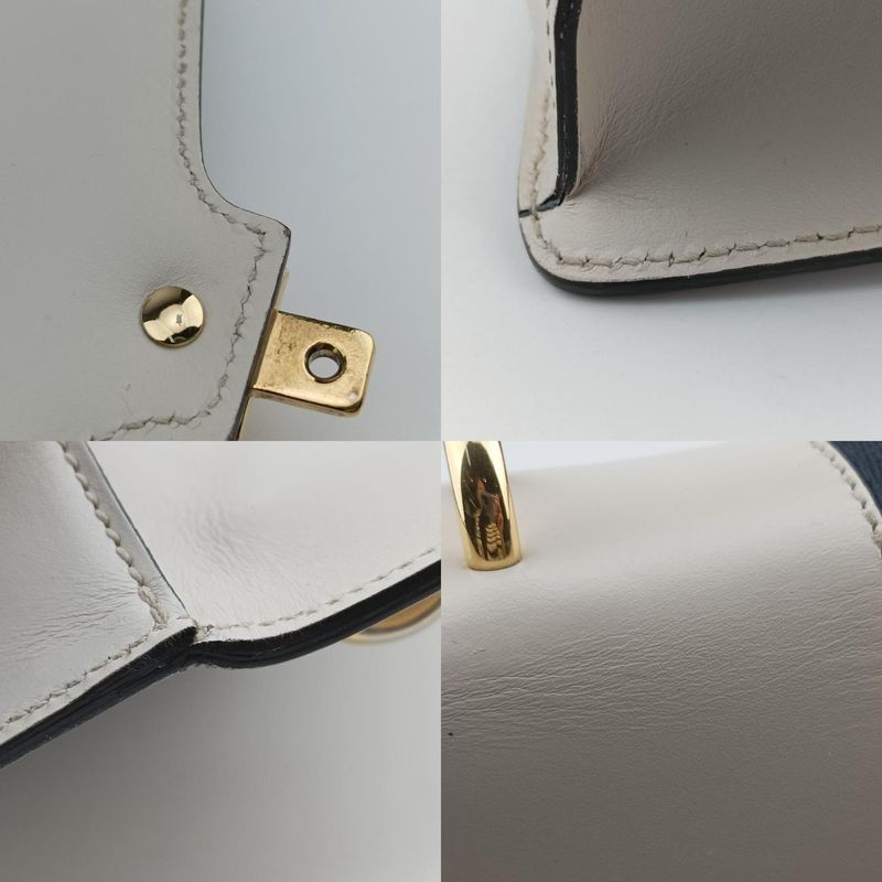 Gucci Sylvie Ivory X Navy X Red Leather 421882 G023902941