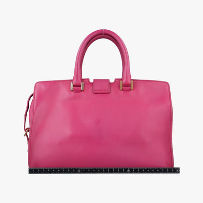 Yves Saint Laurent Yves Saint Laurenty Line Petit Cabas Su Rose Red Leather