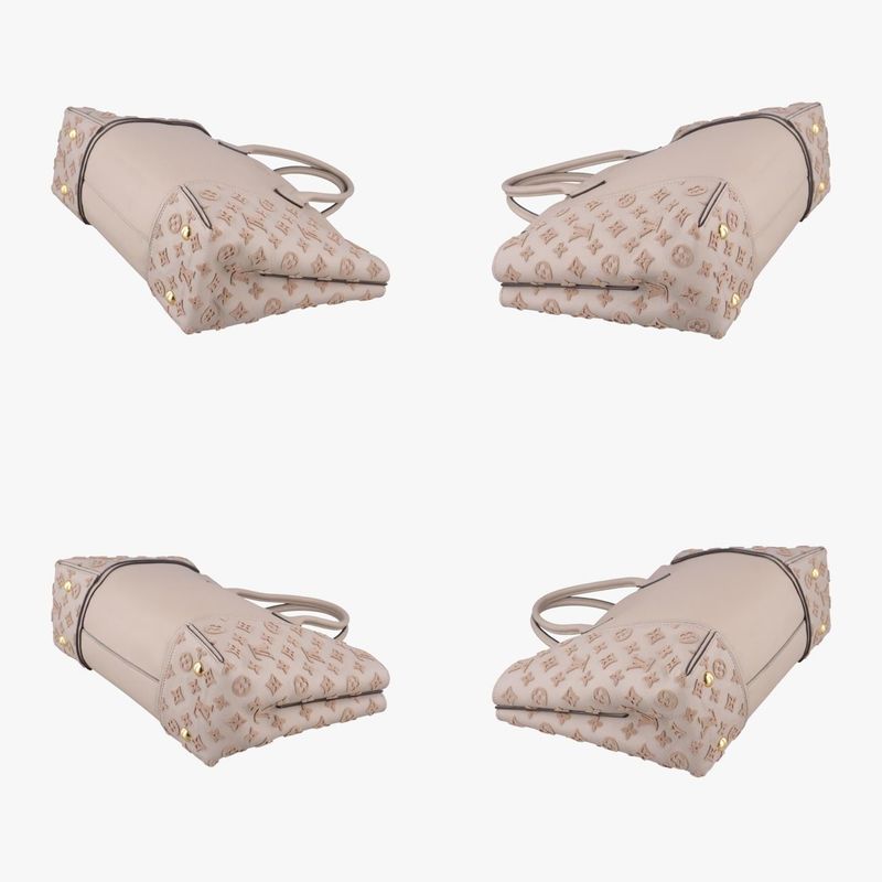 Louis Vuitton Tote W PM Beige Vaux Cashmere Leather M94483 Fl5113