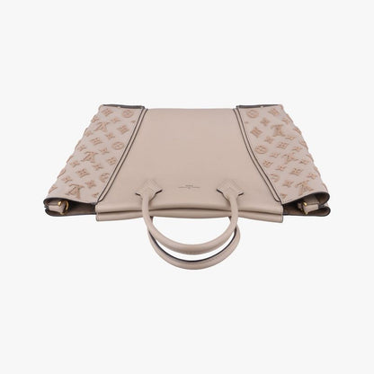 Louis Vuitton Tote W PM Beige Vaux Cashmere Leather M94483 Fl5113