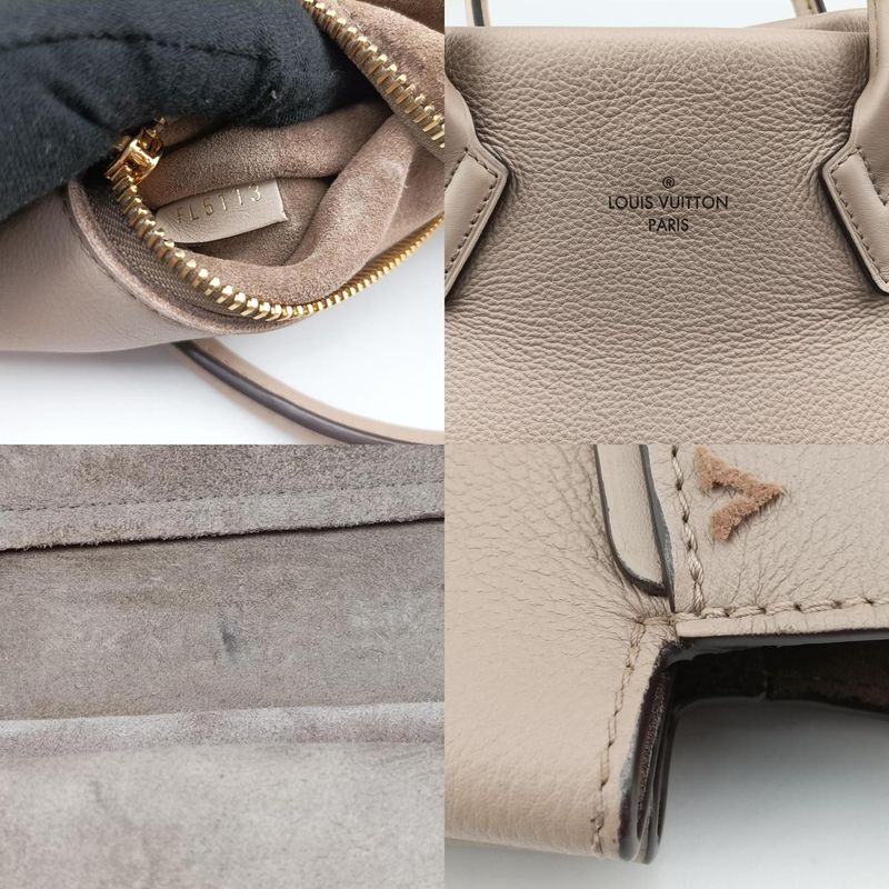 Louis Vuitton Tote W PM Beige Vaux Cashmere Leather M94483 Fl5113