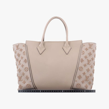 Louis Vuitton Tote W PM Beige Vaux Cashmere Leather M94483 Fl5113