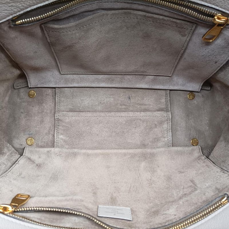 Louis Vuitton Tote W PM Beige Vaux Cashmere Leather M94483 Fl5113