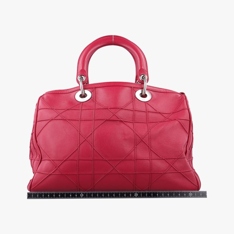 Christian Diorchristian Dior Granville Red Lambskin 09-bo-0172