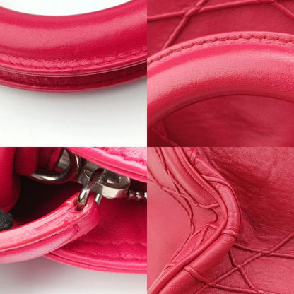 Christian Diorchristian Dior Granville Red Lambskin 09-bo-0172