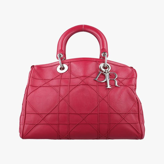 Christian Diorchristian Dior Granville Red Lambskin 09-bo-0172
