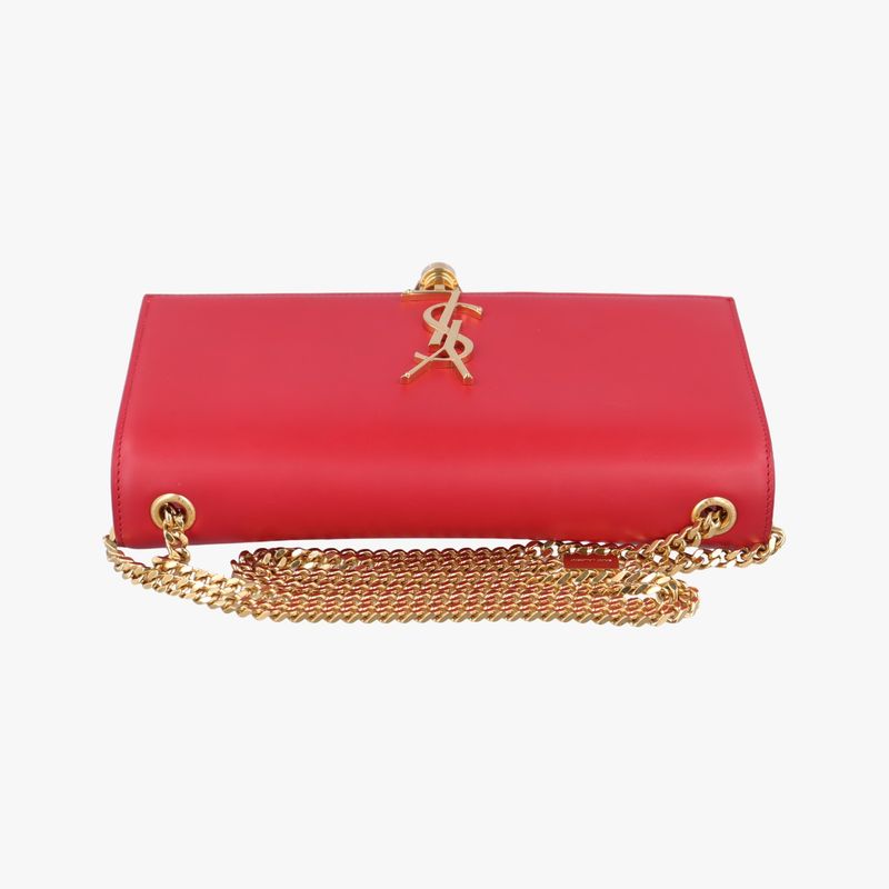 Yves Saint Laurent Yves Saint Laurent Kate Red Leather 354119 Dpl354119.0414