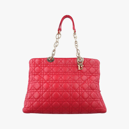 Christian Diorchristian Dior Soft Red Lambskin 17-bo-0163