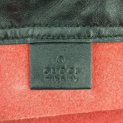 Gucci Backpack Daypack Print Drawstring Ring 516639 Hibisca Scuffed Leather