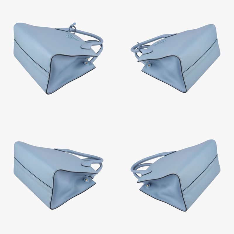 Prada Monochrome Blue Saffiano Leather 1ba156 117 R