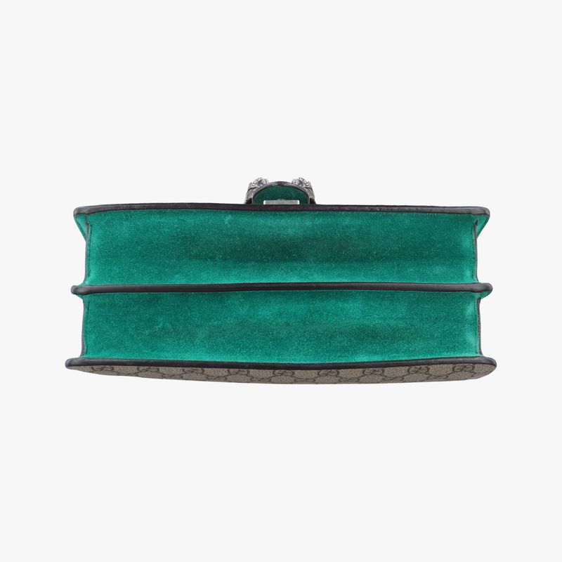 Gucci Dionysus Beige Green And Multicolor PVC Coated Canvas 400249 B022987462