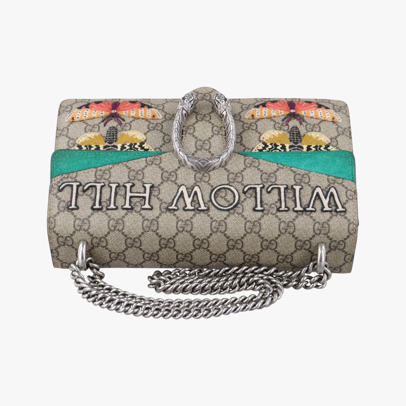 Gucci Dionysus Beige Green And Multicolor PVC Coated Canvas 400249 B022987462