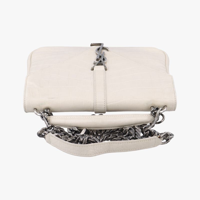 Yves Saint Laurent Yves Saint Laurent College White Leather 428101 Ars428101.091