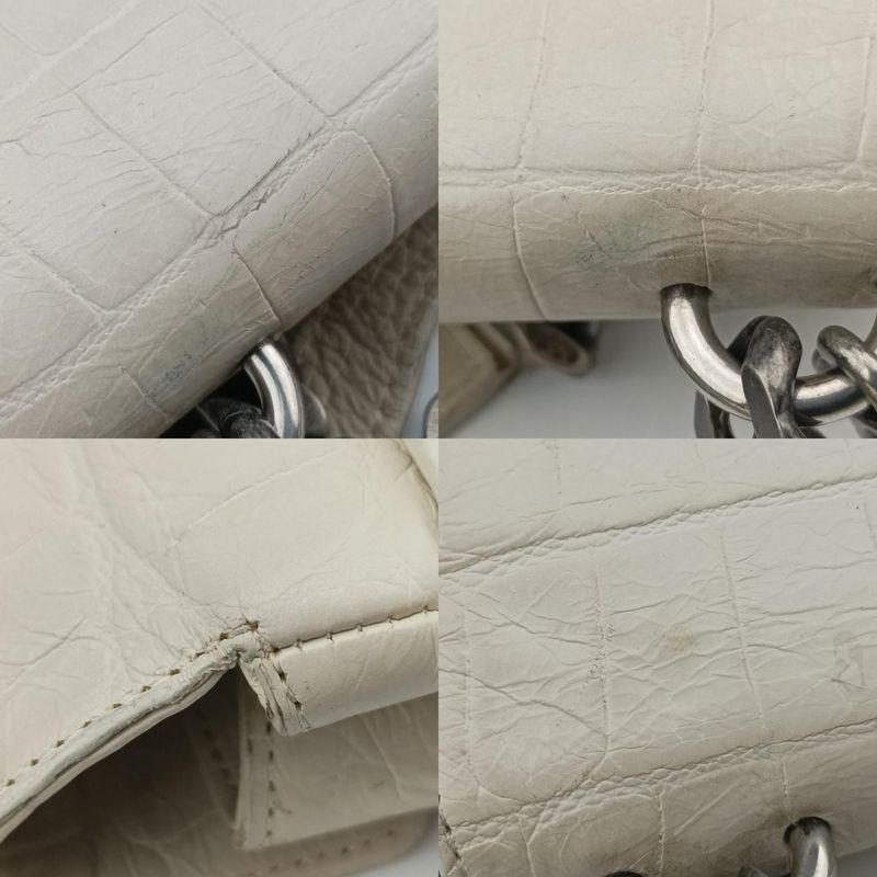 Yves Saint Laurent Yves Saint Laurent College White Leather 428101 Ars428101.091