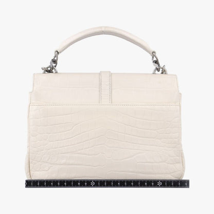 Yves Saint Laurent Yves Saint Laurent College White Leather 428101 Ars428101.091