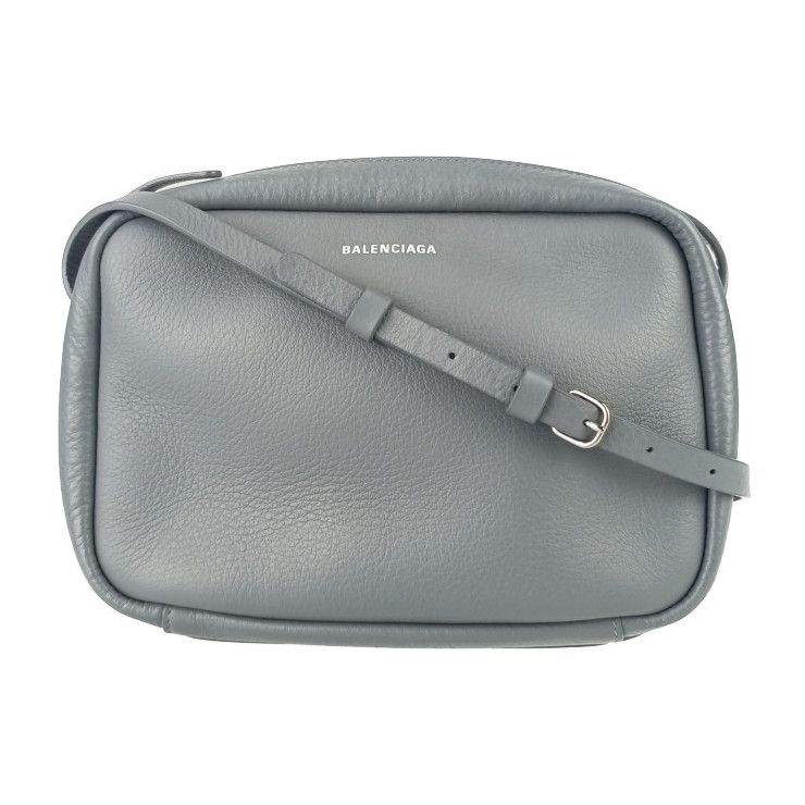 Balenciaga Shoulder Bag Everyday Camera Bag S 489812 Gray Silver Hardware