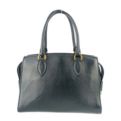 Prada Handbag 2WAY Bag 1ba164 Black Gold Hardware Calf Leather Ladies Shoulder