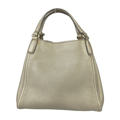 Gucci Handbag Interlocking G Soho 2WAY Bag 336751 Gold Leather Ladies Shoulder