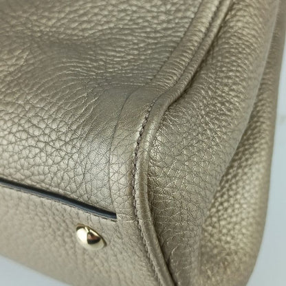 Gucci Handbag Interlocking G Soho 2WAY Bag 336751 Gold Leather Ladies Shoulder