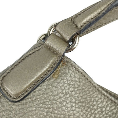 Gucci Handbag Interlocking G Soho 2WAY Bag 336751 Gold Leather Ladies Shoulder