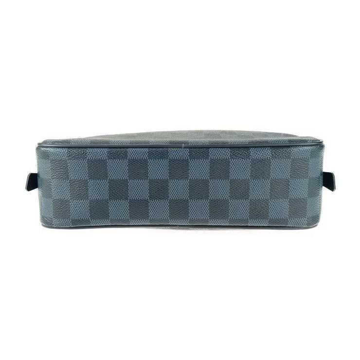 Louis Vuitton Second Bag Trousse Toilette GM N47523 Navy Silver Hardware Damier