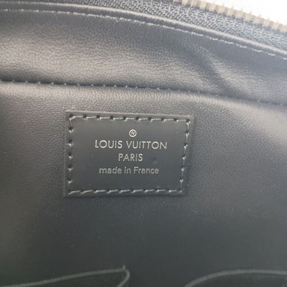 Louis Vuitton Second Bag Trousse Toilette GM N47523 Navy Silver Hardware Damier