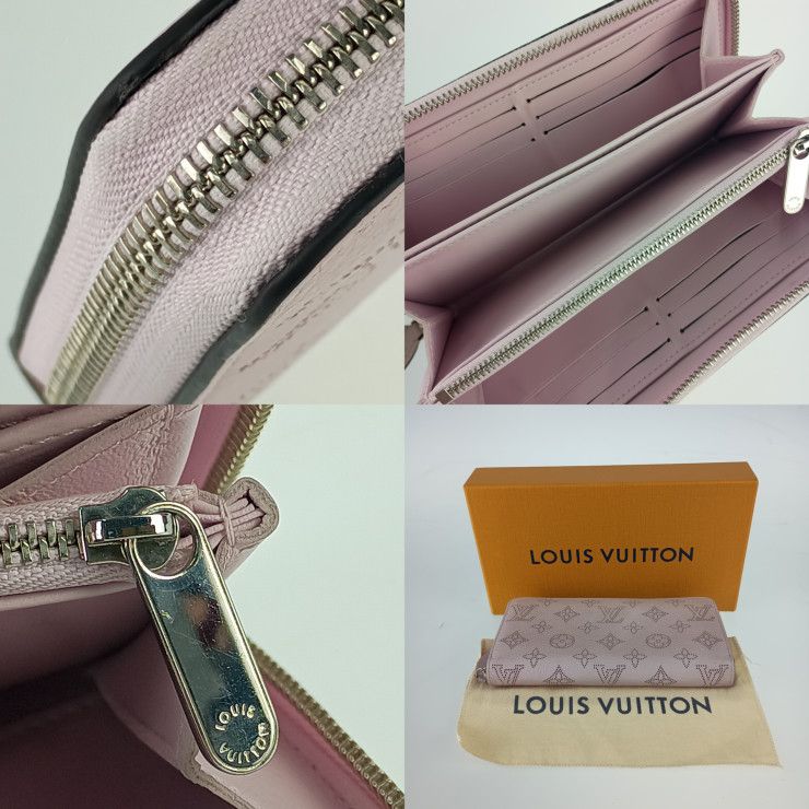 Louis Vuitton Long Wallet Zippy Wallet M81426 Guimove Pink Silver Hardware