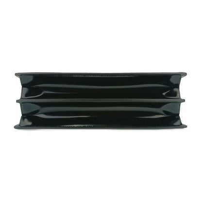 Fendi Shoulder Bag PEEK A BOO CUT Medium 8bn340 ANSC Black Leather Women Silver