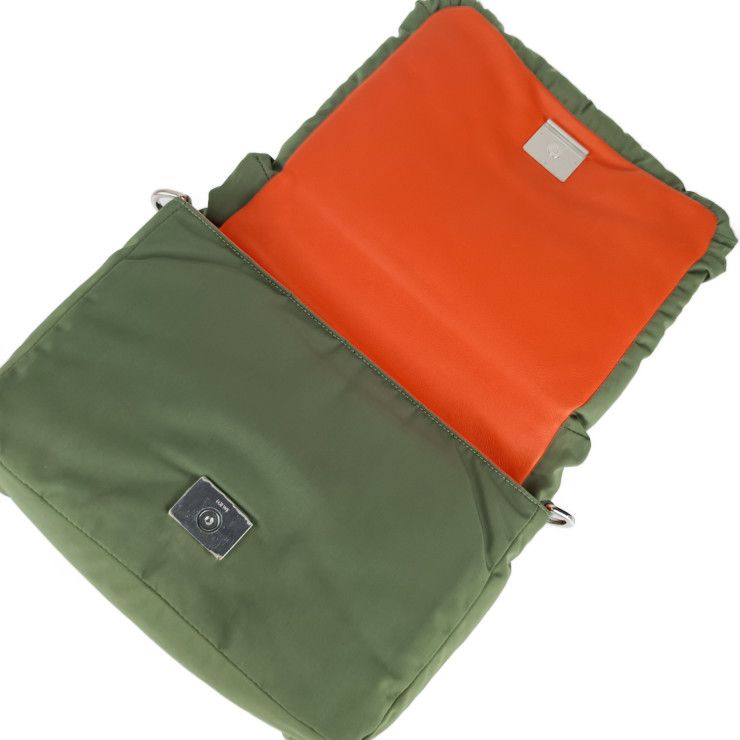Loewe Shoulder Bag Crossbody Bag GOYA Puffer Goya Puffer B896g22 Khaki Orange