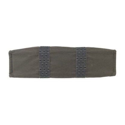 Hermes Tote Her Line Tote MM - Grey Silver Hardware Canvas Unisex Handbag