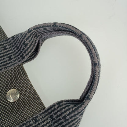 Hermes Tote Her Line Tote PM - Grey Silver Hardware Canvas Unisex Handbag