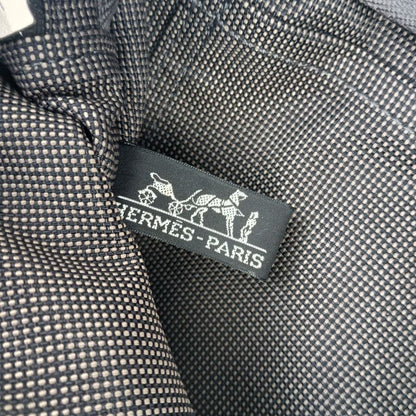 Hermes Tote Her Line Tote PM - Grey Silver Hardware Canvas Unisex Handbag