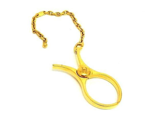 Hermes Glove Holder Filleux - Gold Metal Unisex