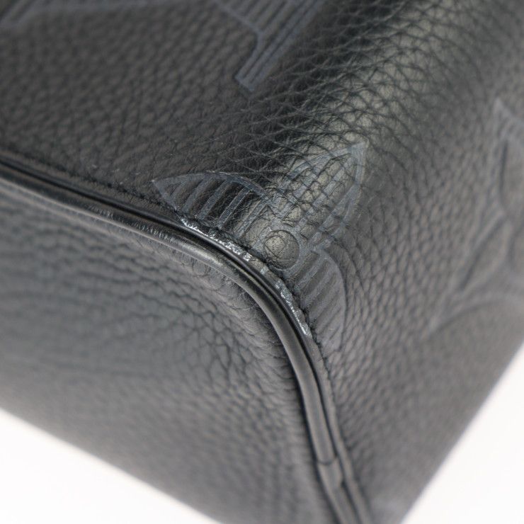 Louis Vuitton Vavin NV Handbag M57292 Taurillon Leather Black Silver Hardware