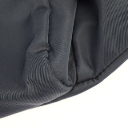 Prada Body Bag Waist Bag 2vl005 Nylon Navy Silver Hardware Shoulder Bag