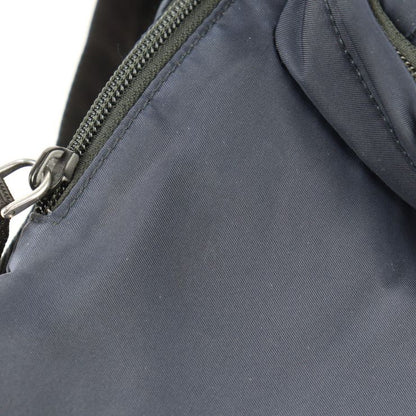 Prada Body Bag Waist Bag 2vl005 Nylon Navy Silver Hardware Shoulder Bag