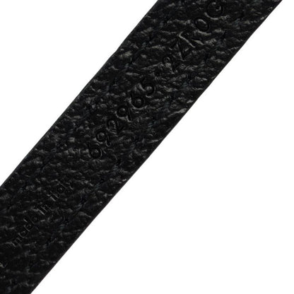 Gucci Dog Harness Other Sundries 692965 Leather Black Gold Hardware Dog Pet