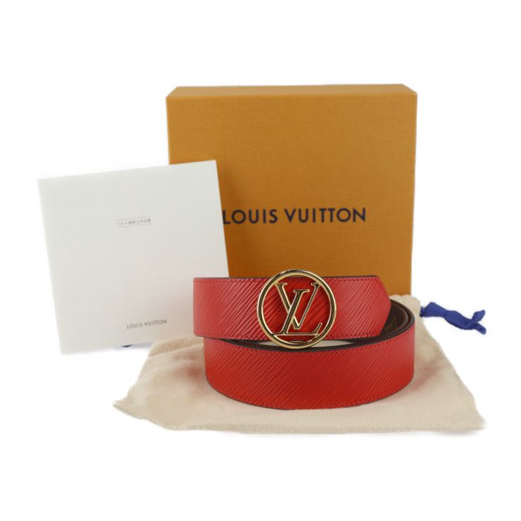 Louis Vuitton LV Santure LV Circle Reversible 35mm (1.38in) Belt M9936w