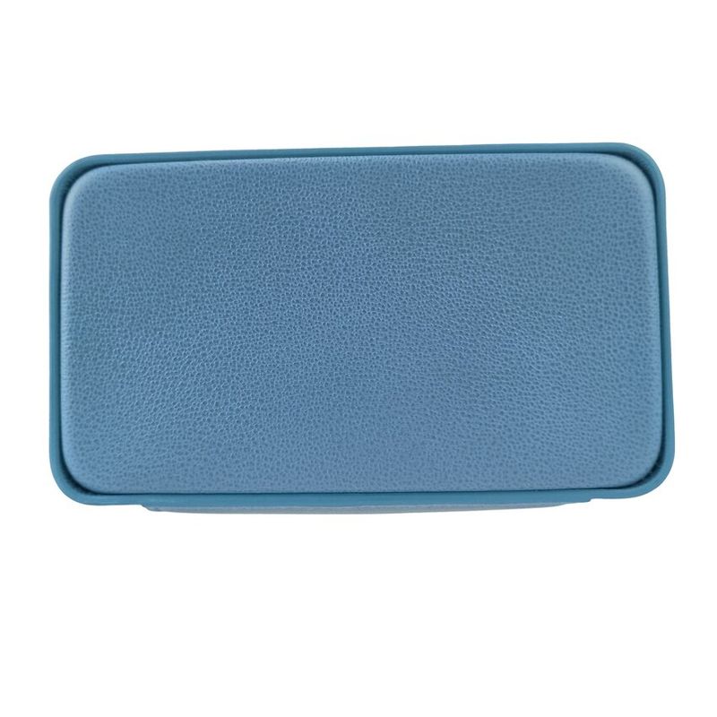 Bvlgari Bulgari Handbag Serpenti Vanity Bag - Blue Leather Ladies 2WAY Shoulder