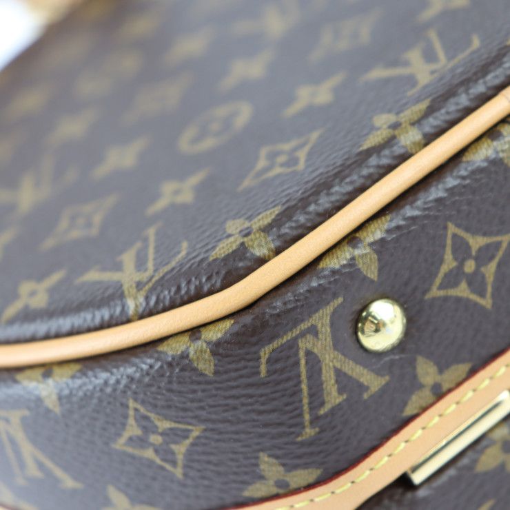 Louis Vuitton Petite Boite Chapeau Shoulder Bag M43514 Monogram Canvas Leather