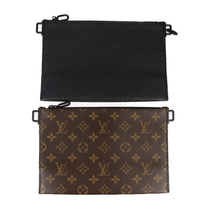 Louis Vuitton Trio Pouch NM Shoulder Bag M59681 Monogram Canvas Monogram