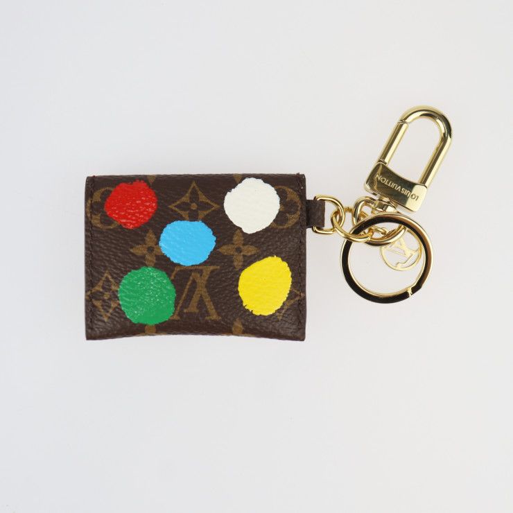Louis Vuitton Porte Cles Kirigami Key Holder M01209 Monogram Canvas Brown