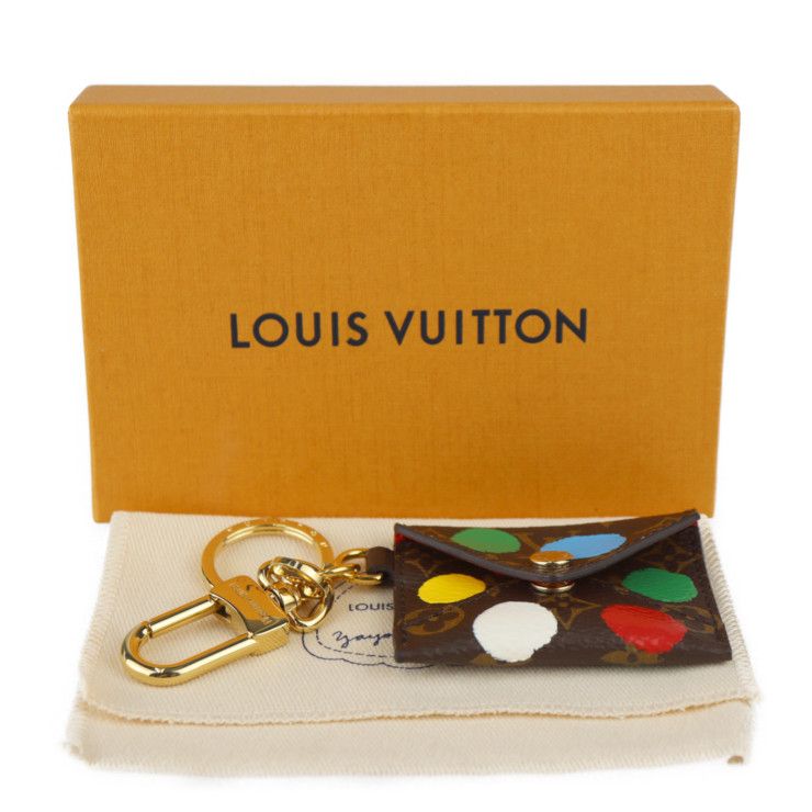Louis Vuitton Porte Cles Kirigami Key Holder M01209 Monogram Canvas Brown