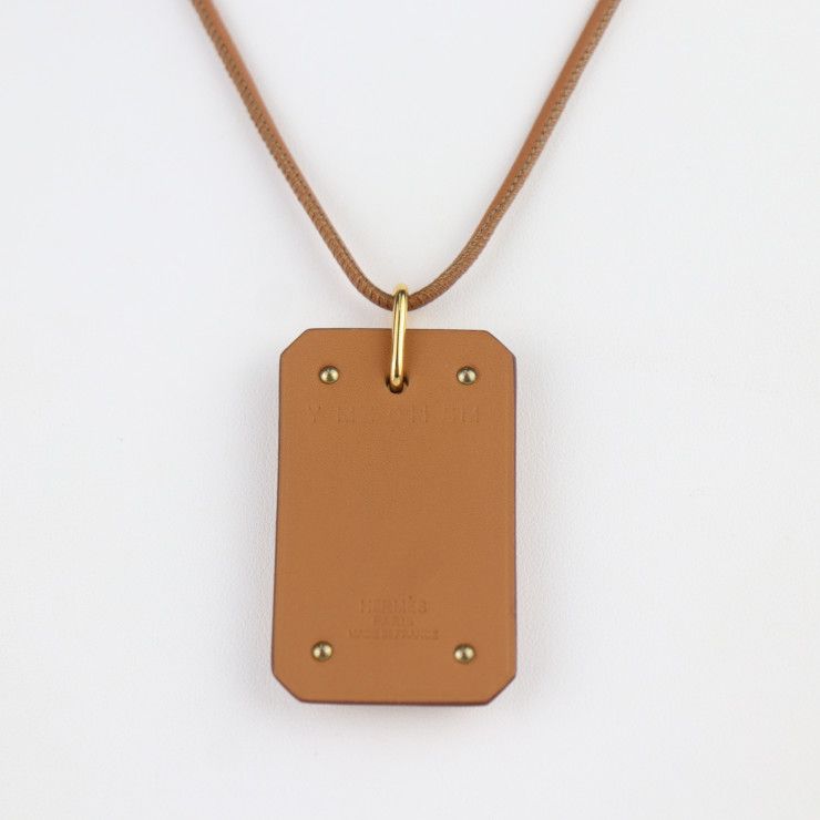 Hermes As De Coeur GM Necklace - Vorsluft GOLD Brownish Gold Hardware Pendant