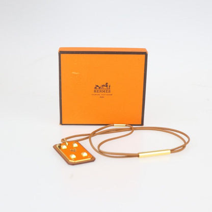 Hermes As De Coeur GM Necklace - Vorsluft GOLD Brownish Gold Hardware Pendant