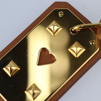 Hermes As De Coeur GM Necklace - Vorsluft GOLD Brownish Gold Hardware Pendant