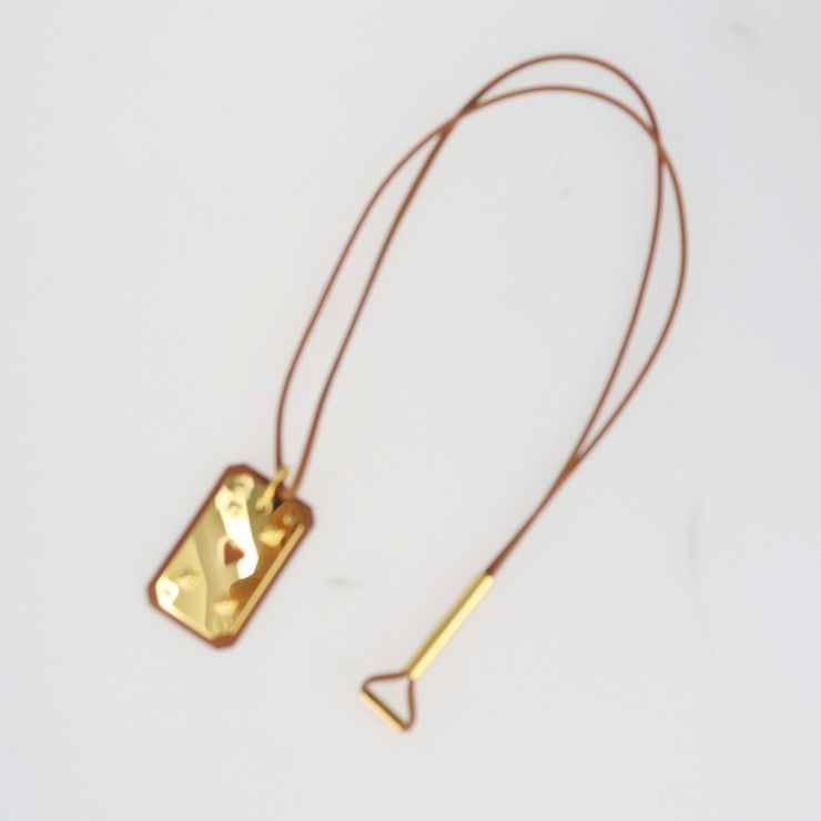 Hermes As De Coeur GM Necklace - Vorsluft GOLD Brownish Gold Hardware Pendant