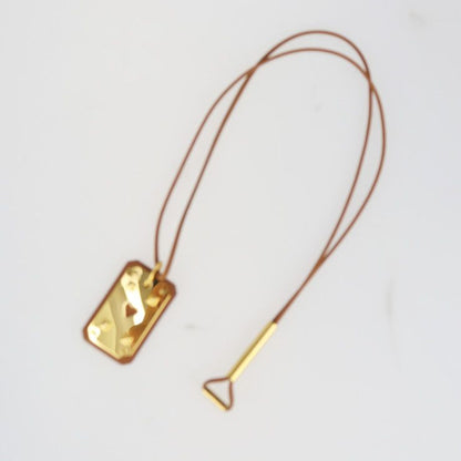 Hermes As De Coeur GM Necklace - Vorsluft GOLD Brownish Gold Hardware Pendant